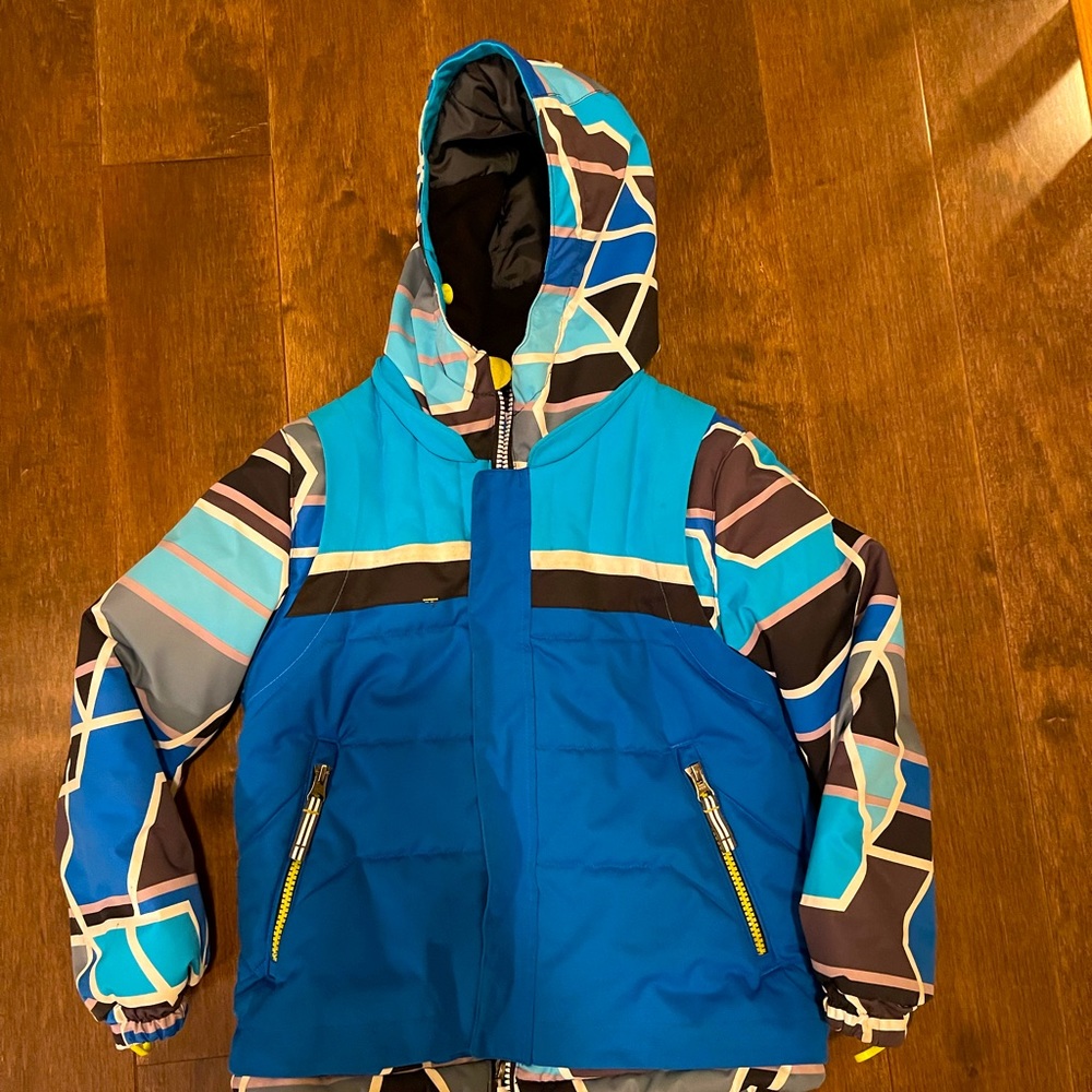 Kids Obermeyer winter coat, size 6, used good condition. Smoke free home.